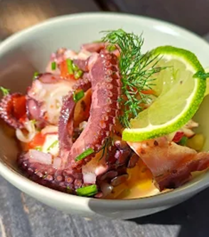 Création culinaire raffinée